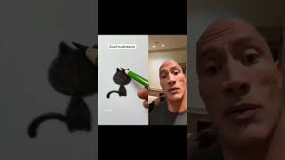 the rock reacts to satisfying video #trending #reaction #dwaynejohnson #rock #satisfying #asmr
