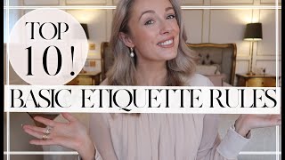 10 BASIC ETIQUETTE RULES TO FOLLOW EVERY DAY // Fashion Mumblr Finishing School!