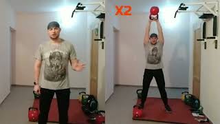 #КроссфитКомплекс "ВЕРБЛЮД" от #ВетврачГиревик #kettlebellvet #ТренировкиДома #худеем #challenge