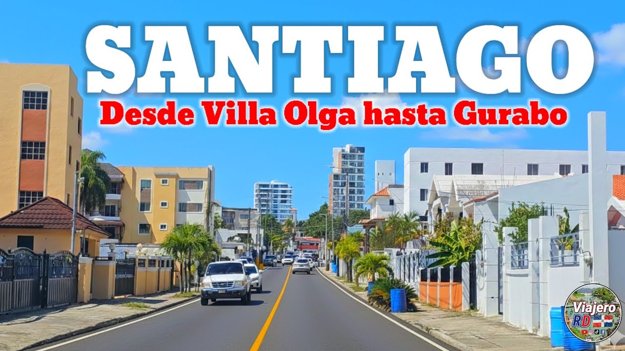Hermoso recorrido desde la hermosa Urbanización Villa Olga hasta los rieles de Gurabo, RD