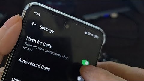 Tecno spark go 2 call flash light | Tecno spark go 2 notification light