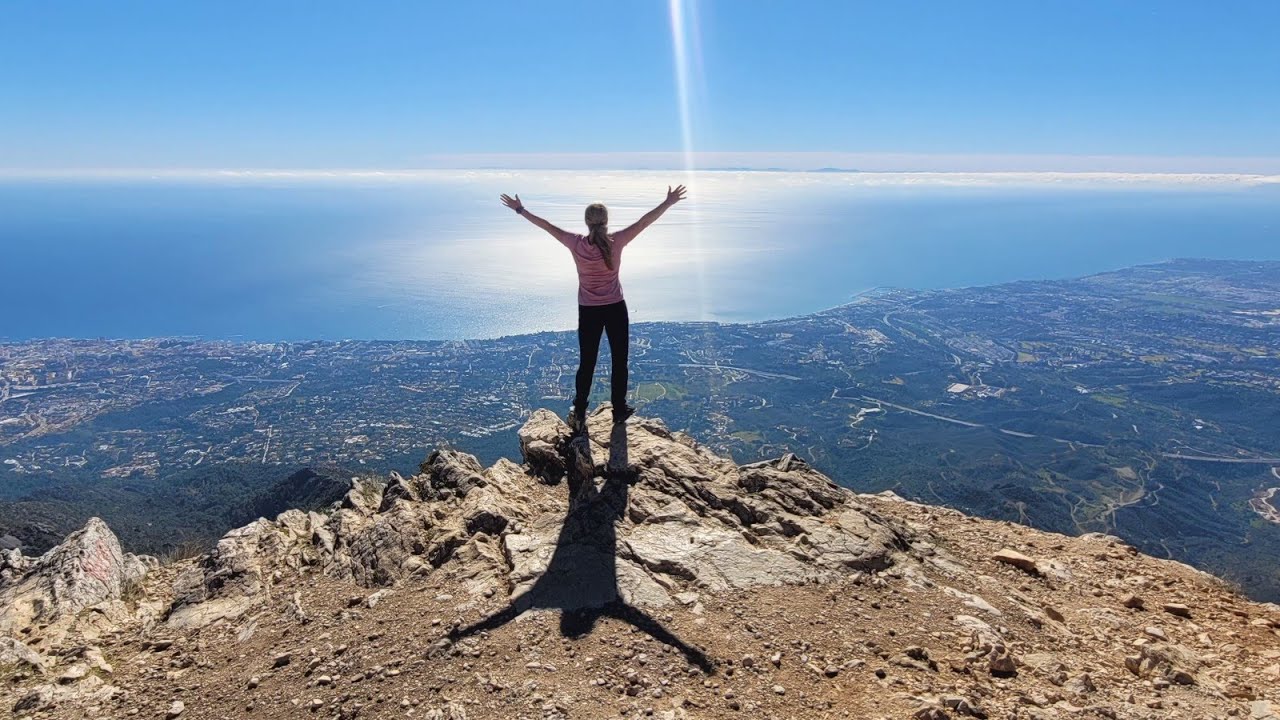 La Concha 1215m npm -absolutna piękność , trekking w górach Sierra Blanca #Andaluzja #Hiszpania 