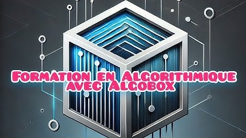 Télécharger et installer Algobox S1. Introduction