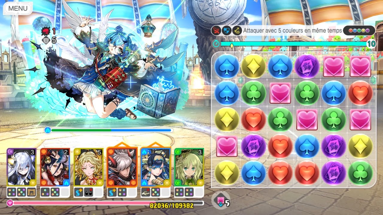 Puzzle & Dragons 0 - Defi 6-23 Metis & Rank 425