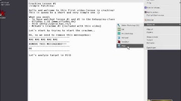 Cracking Lesson 1 - Simple Patching with OllyDbg