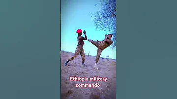 Ethiopian Commando Ethiopia Commando Shorts Kungfu Karata Action Army Usa India Egypt 
