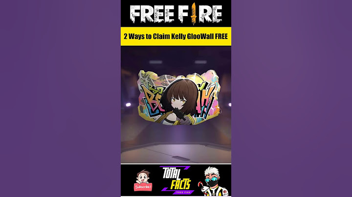 2 Easy Ways to Claim 8th Anniversary Special FREE Kelly New Gloo Wall ✌️🥳 Free Fire #SummerOnShorts