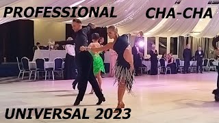 universal 2023 | Professional Latin | Chacha | Maciej Walczak & Anna Piaseczna-Walczak