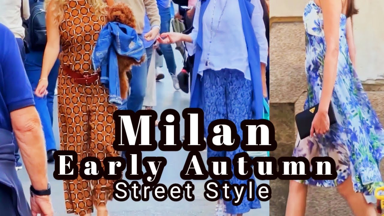 The Most Stylish early fall 2023 Outfits from the Milanese 🇮🇹 Italian  Street Fashion 