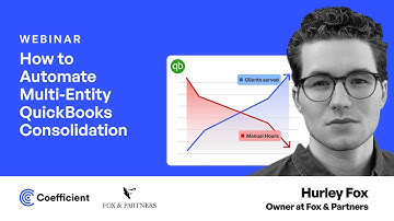 [Webinar] Automate Multi-Entity QuickBooks Consolidation | Hurley Fox, Founder/CEO of Fox & Partners