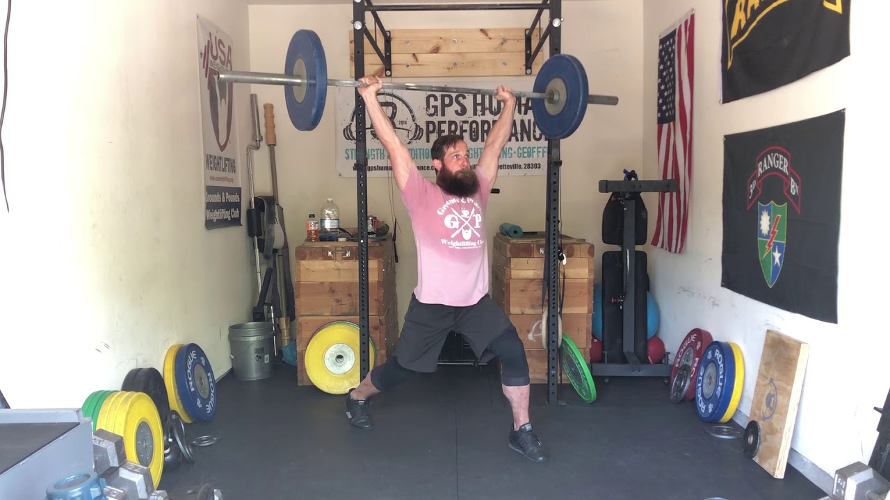 Behind The Neck Jerk + Jerk | GPS Human Performance