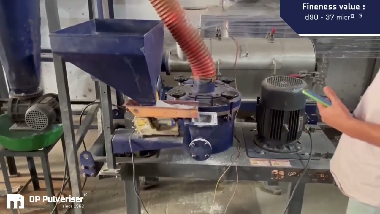 Grinding Bauxite in DP® ACM   Air Classifier Mill