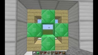 Minecraft Super Compact 3x3 Iris Door - 100% Tested to work on PC and Xbox