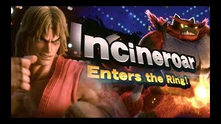 Ken & Incineroar Reveal - Super Smash Bros. Ultimate
