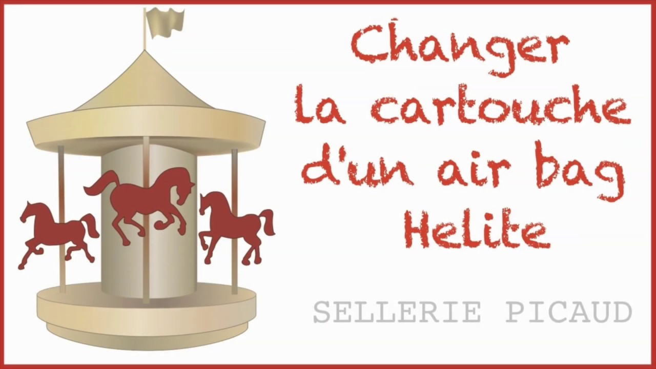 Remplacer une cartouche air bag Helite