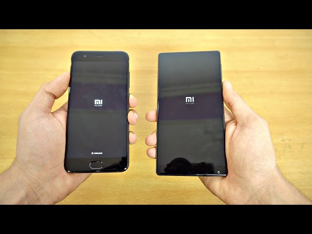 Xiaomi Mi6 vs Xiaomi Mi MIX - Speed Test! (4K) - YouTube