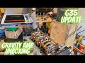 G35 Engine Rebuild Update + Gravity WC1000.1D Amplifier Unboxing