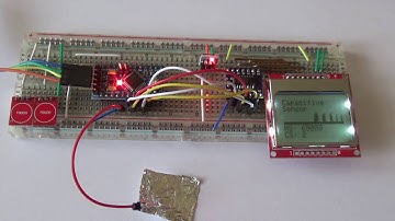 Native capacitive sensor without additional hardware