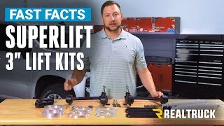 Superlift 3" Lift Kits Fast Facts on a 2019 Chevy Silverado 1500