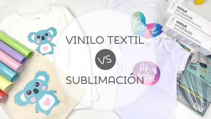 Vinilo adhesivo vs. Vinilo textil 