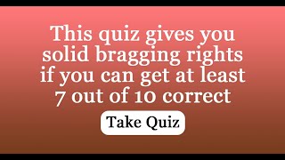 Test Your Knowledge with Our Ultimate Trivia Quiz Challenge!