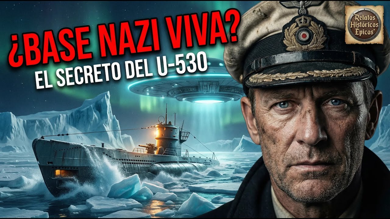 🔥¿QUÉ LLEVABA EL U-530? EL ÚLTIMO SECRETO NAZI EN LA ANTÁRTIDA | WW2 
