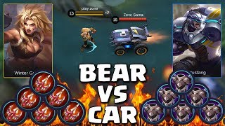 MASHA VS JOHNSON || ENDLESS BATTLE VS BLADE ARMOR || MOBILE LEGENDS screenshot 5