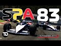 Retro Formula One At Its BEST | Brabham BT52 and the F1 1983 Season Mod at Spa