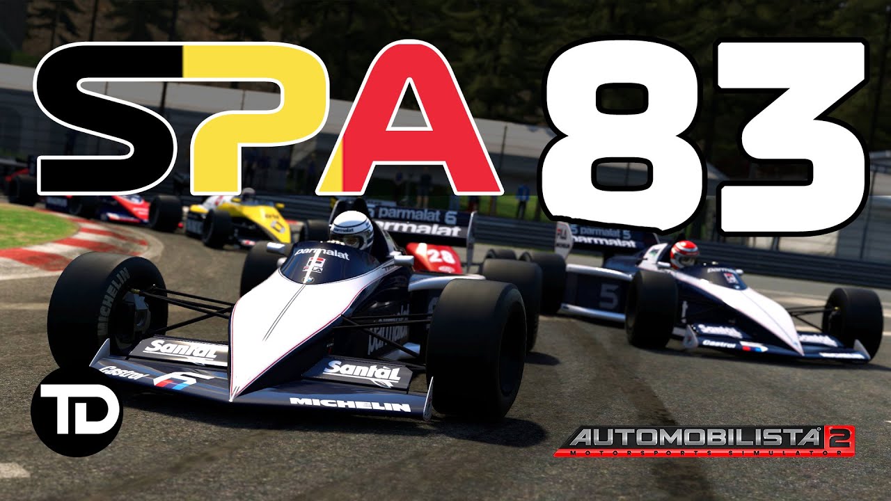 Retro Formula One At Its BEST | Brabham BT52 and the F1 1983 Season Mod at Spa