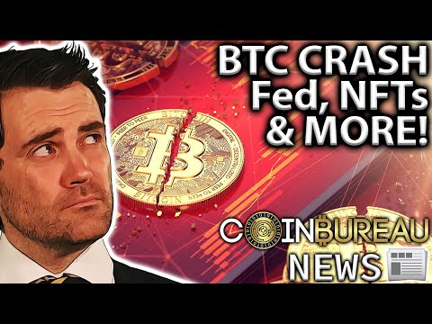 Crypto News: BTC CRASH, Crypto.com Hack, CBDCs, NFTs & MORE!!