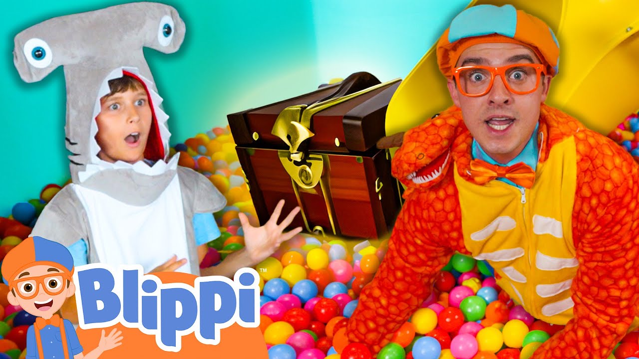Blippi's Halloween TREASURE HUNT! | Blippi and Meekah Best Friend Adventures | Educational Videos