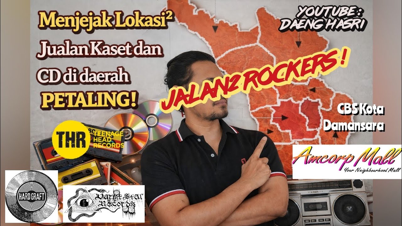 Jalan-Jalan cari KASET DAN CD Daerah Petaling !