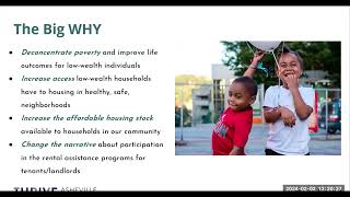Lunch & Learn: Thrive Asheville and the Buncombe Rental Assistance Collaborative - February 2, 2024