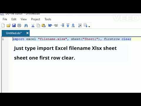 Import Excel file