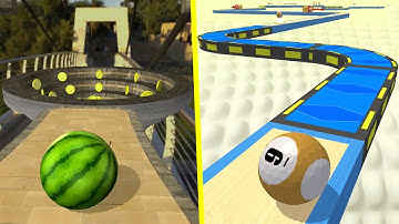 Going Balls Vs Action Balls All Levels Gameplay Android iOS #168