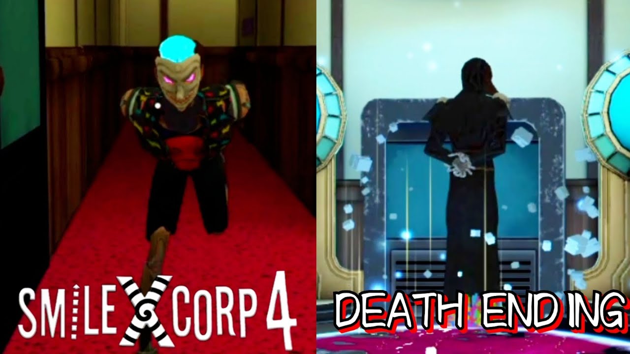Smiling X Corp 4 New Game Over Scene