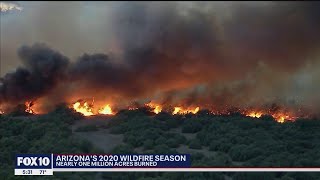 Arizona's 2020 wildfire season ranks among the worst in a decade | FOX 10 News