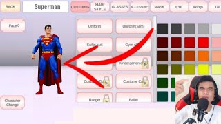 Ada Karakter Baru Superman Di Sakura School Simulator