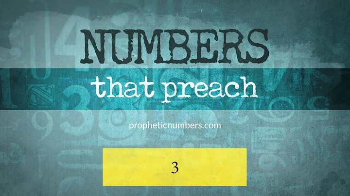 3 - “Perfect Completion or Fullness” - Prophetic Numbers