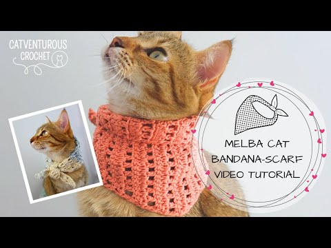 Melba Cat Bandana-Scarf