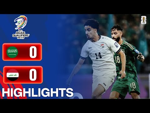 السعودية ضد العراق مباشر تصفيات آسيا المؤهلة لكأس العالم 2022 بث مباشر الآن