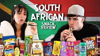 TRYING POPULAR SOUTH AFRICAN SNACKS