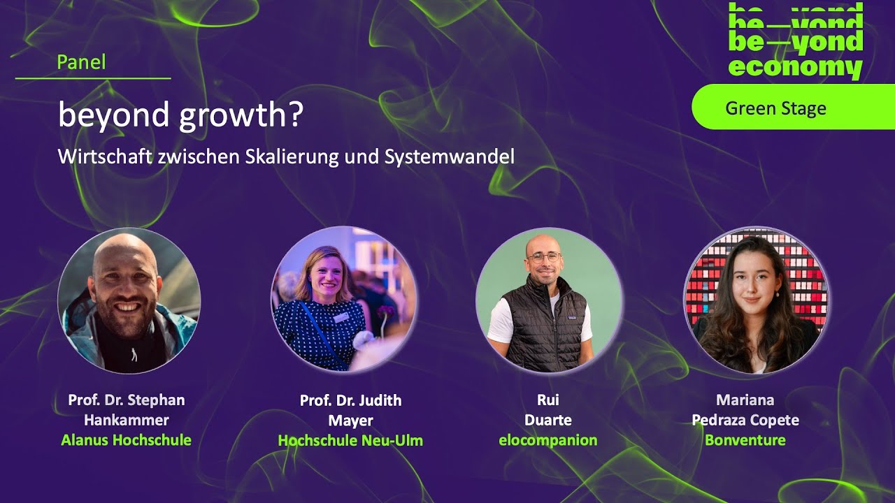 beyond growth Wirtschaft zwischen Skalierung und Systemwandel