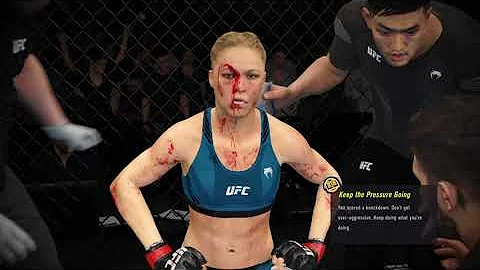 RONDA ROUSEY vs JULIANNA PENA | Ronda at her best ...