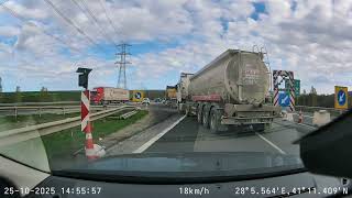 Çerkezköyden Zeytinburnuna Sürüş 25.10.2025