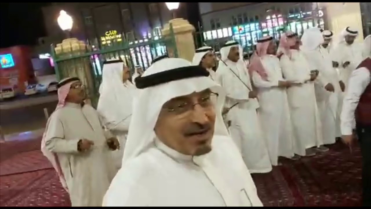 لعب بن حاسن وظافر بن حسن في عزيمة اللواء علي فراج واحمد الرفيدي لمشبب الاحمري