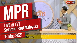 'LIVE' di Selamat Pagi Malaysia, RTM TV1 bersama MPR Autoperformance - 15 Mac 2021