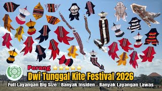 KESERUAN LOMBA LAYANGAN PANTAI PADANG GALAK - DWI TUNGGAL KITE FESTIVAL 2026