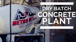 Touring A Dry Batch Concrete Plant  Vlog #12