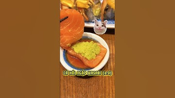 Miếng Cá Hồi Ngập Wasabi #food